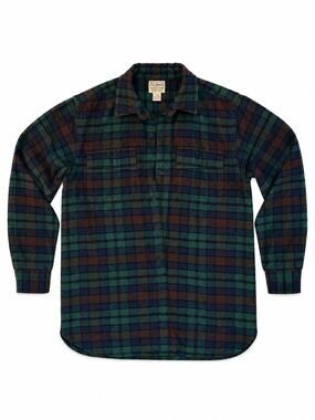 L.L.Bean Men’s Traditional Fit Plaid Flannel Shirt – Small Regular